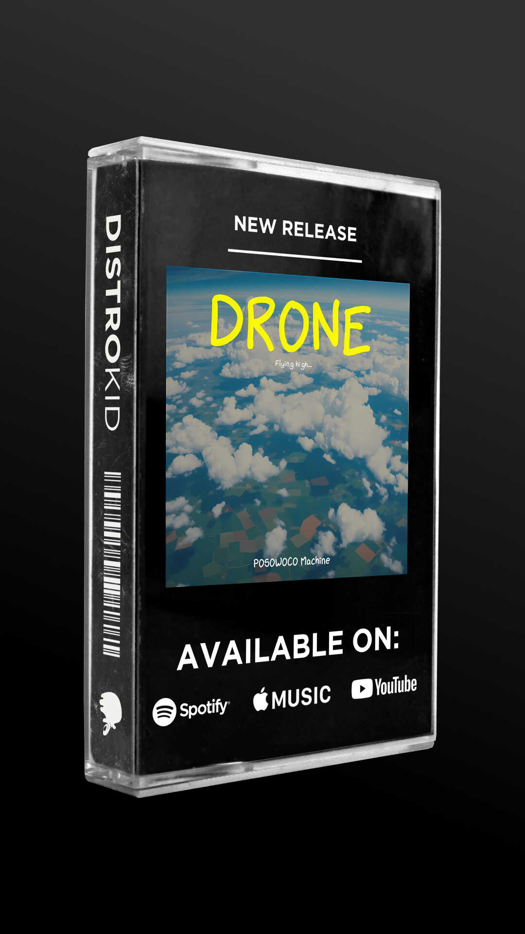 Distrokid Promocard Drone